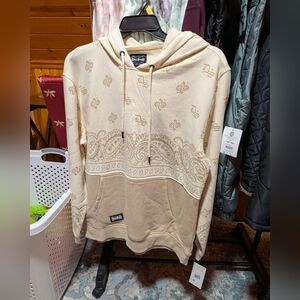 Dog Supply Snoop Dog Cream   Color Patterned Hoodie Sweater